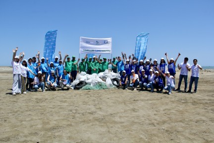 A Clean-up Campaign Held on the Occasion of World Environment Day 2021