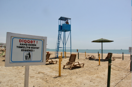 Exemplary Public Beach Unveiled in Baku