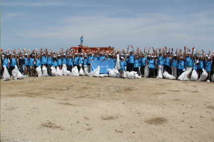 A Large-scale Beach Cleanup was Organized in Azerbaijan