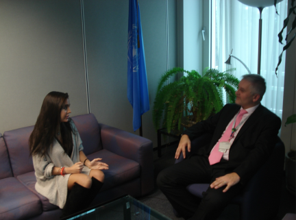 Leyla Aliyeva Meets Director of United Nations Environment Programme’s Regional Office for Europe Jan Dusik