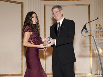 Vice President of the Heydar Aliyev Foundation Leyla Aliyeva has been presented with Key to Life award in New York