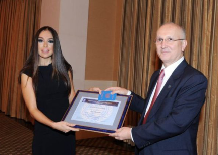 Leyla Aliyeva Awarded with UN Special Certificate